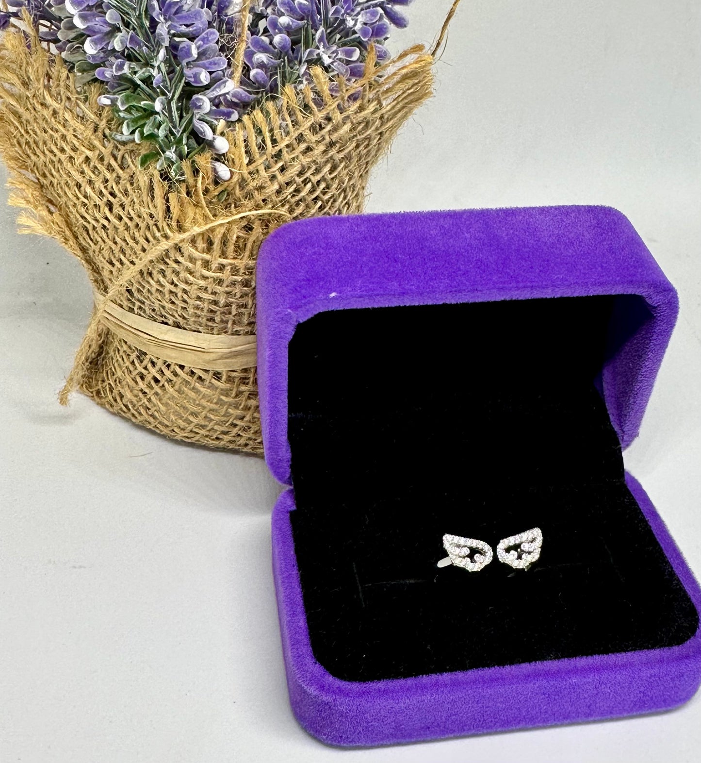 Anillo Alas Zirconias