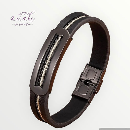 Brazalete placa negra
