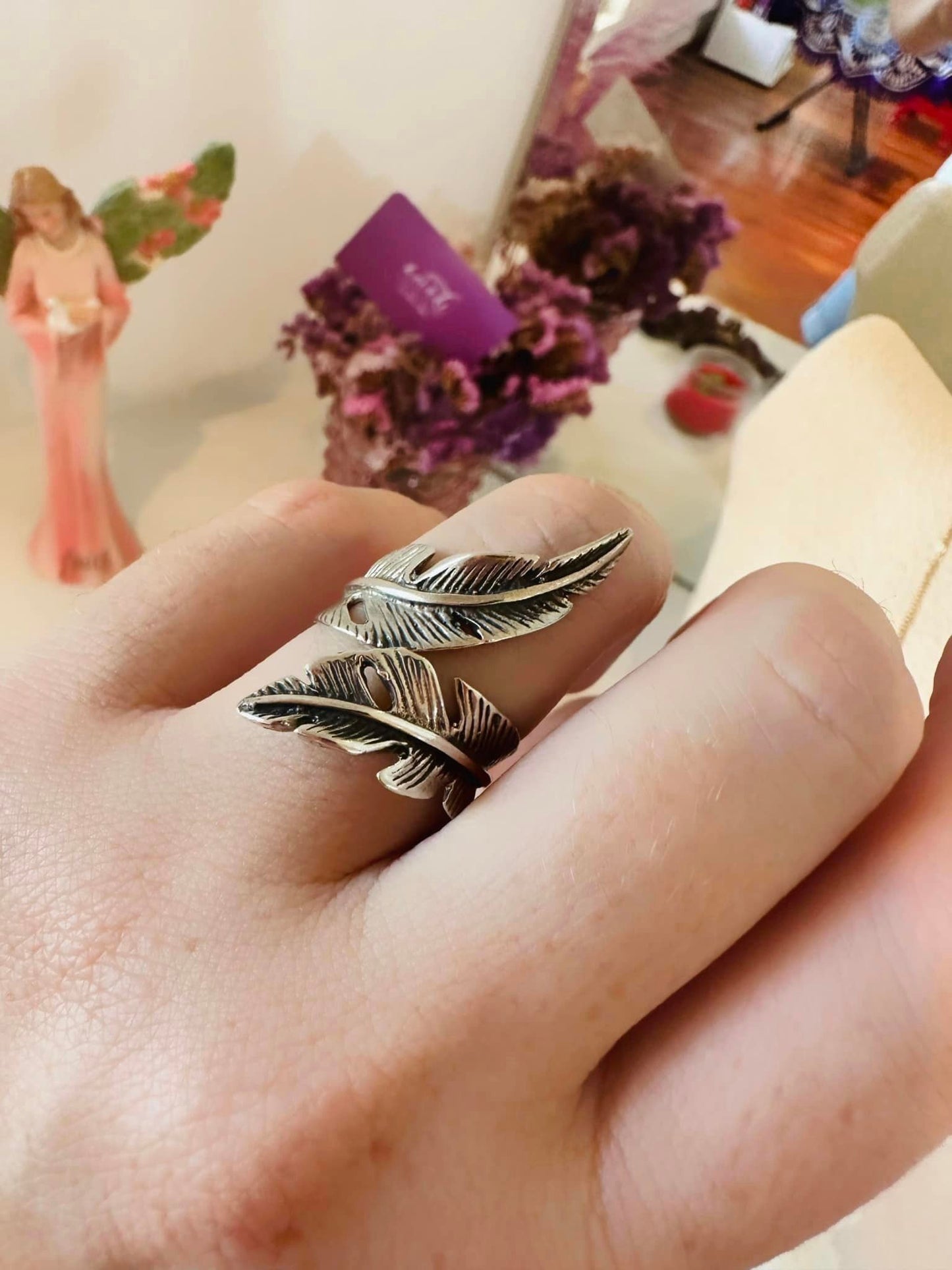 Anillo Pluma